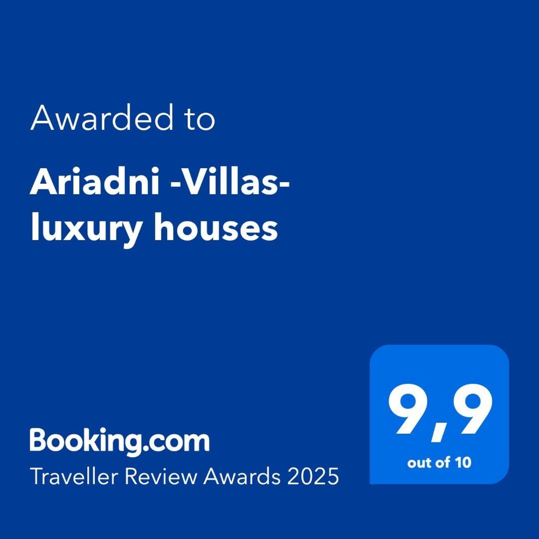 Ariadni -Villas- Luxury Houses Kriopigi Bagian luar foto